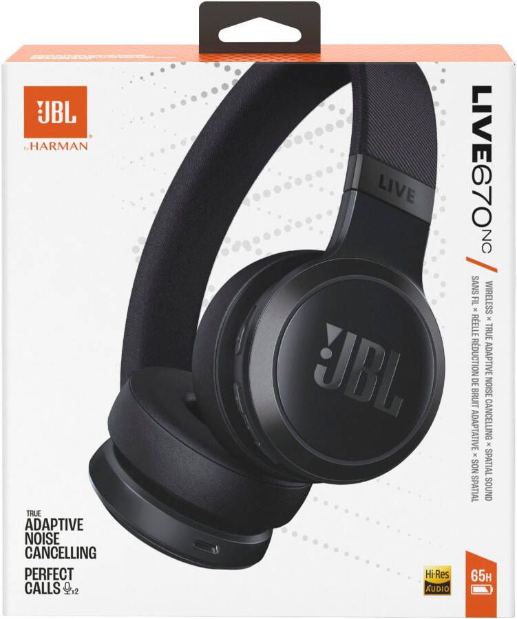 JBL Hoofdtelefoon LIVE 670NC Bluetooth On-ear hoofdtelefoon