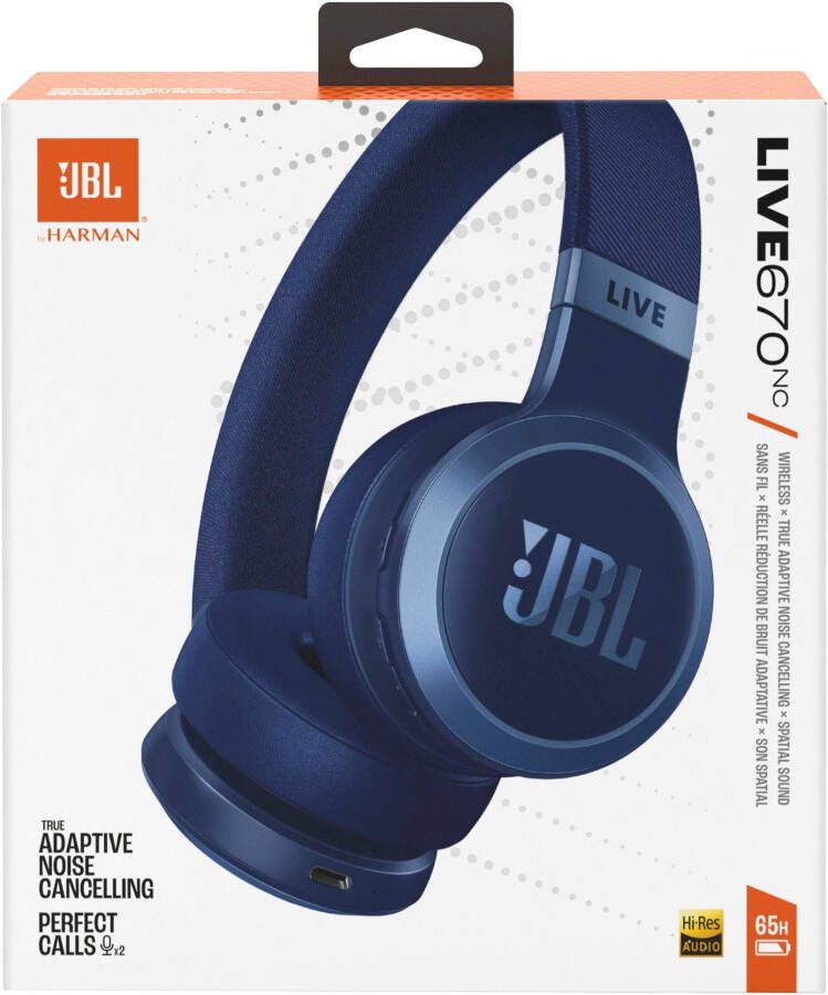 JBL Hoofdtelefoon LIVE 670NC Bluetooth On-ear hoofdtelefoon