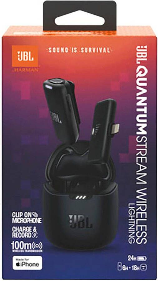 JBL Streaming-microfoon Quantum Stream Wireless Lightning