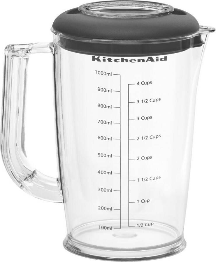 KitchenAid Staafmixer 5KHBV83EOB ONYX BLACK Onyx zwart