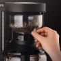 Krups Filterkoffieapparaat KM8508 Duothek Plus 1 l Combi-automaat voor koffie en thee tweevoudig koffie-genot 2 onafhankelijke zetsystemen 2 separate waterniveauaanduidingen aan-uitschakelaar met controlelampje aroma-keuzeschakelaar - Thumbnail 4