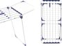 Leifheit Classic Extendable 230 Solid uitschuifbaar droogrek 23 meter - Thumbnail 5