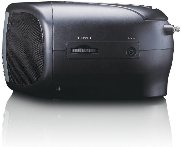 Lenco Boombox SCD-860 Boomxbox mit DAB+ FM-Radio Farbdisp. BT