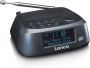 Lenco Wekkerradio CR-605BK radio met DAB+ en FM-radio - Thumbnail 4