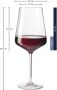Leonardo Puccini Rode wijnglas Groot 750 ml hoogte 26 cm 6 stuks - Thumbnail 7