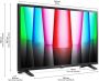 LG LCD-led-TV 32LQ63006LA 80 cm 32" Full HD Smart TV Nu OTTO-kortingsbon t.w.v. €50 er gratis bij - Thumbnail 6