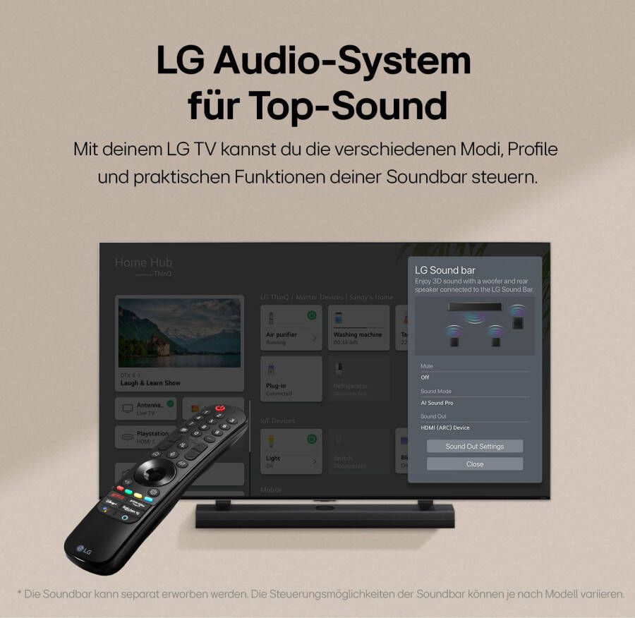 LG QNED-tv 217 cm 86" 4K Ultra HD Smart TV