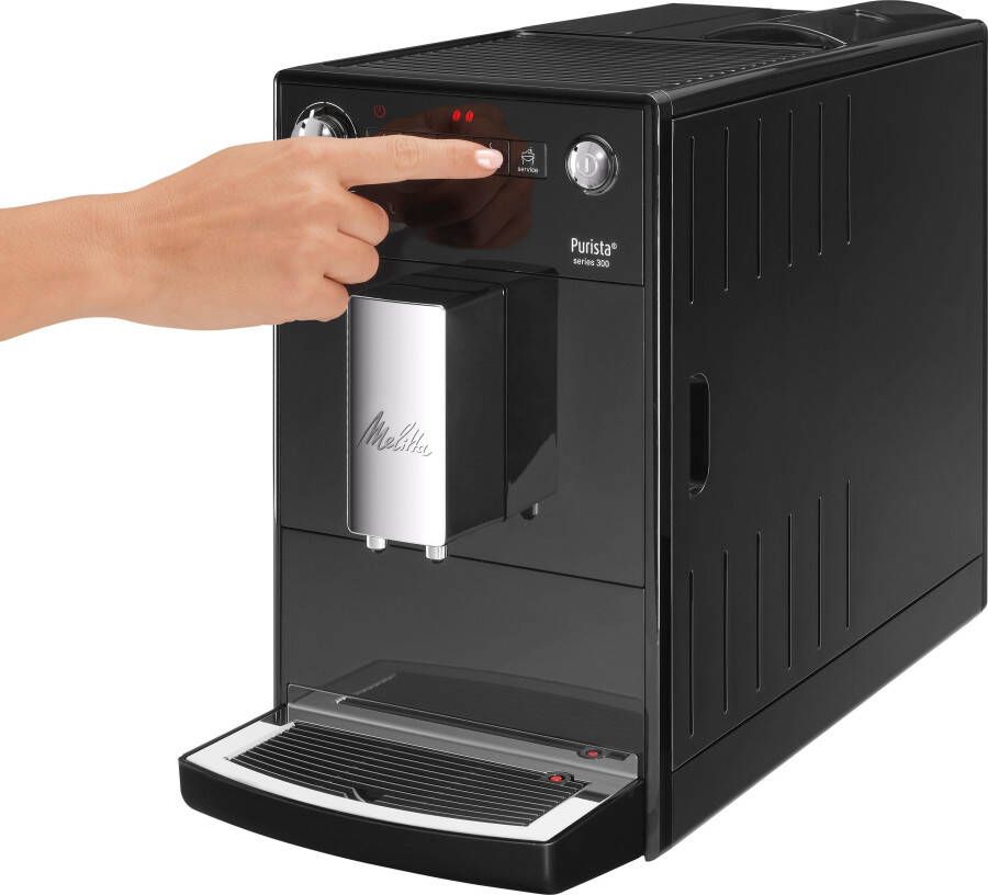 Melitta Volautomatisch koffiezetapparaat Purista F230-102 zwart Favoriete koffie-functie compact & extra geruisloos