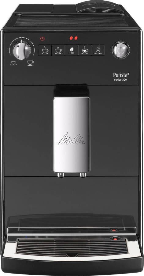 Melitta Volautomatisch koffiezetapparaat Purista F230-102 zwart Favoriete koffie-functie compact & extra geruisloos