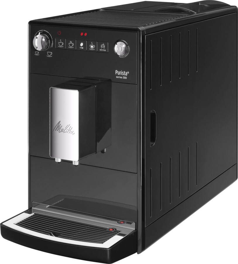 Melitta Volautomatisch koffiezetapparaat Purista F230-102 zwart Favoriete koffie-functie compact & extra geruisloos