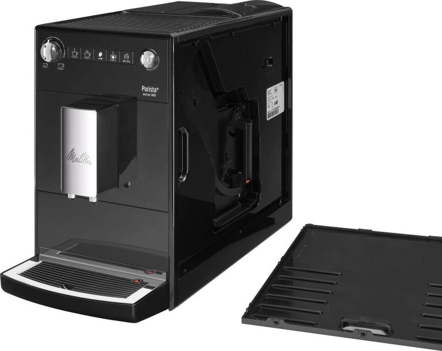 Melitta Volautomatisch koffiezetapparaat Purista F230-102 zwart Favoriete koffie-functie compact & extra geruisloos