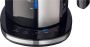 Melitta II Waterkoker Look Aqua Deluxe (1 7 liter 2400 watt) Zwart RVS - Thumbnail 4