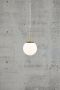 Nordlux Hanglamp Grant Hanglamp met de mond geblazen glas messing stijl - Thumbnail 2