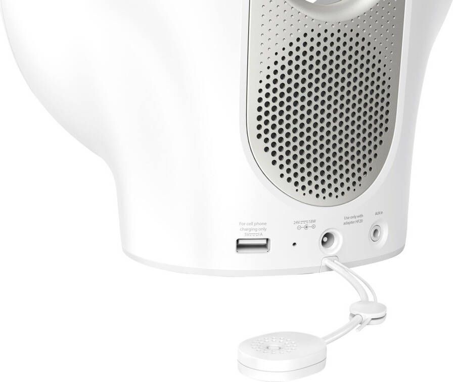 Philips Daglichtwekker SmartSleep HF3672 01 met 8 natuurlijke alarmgeluiden fm-radio en 25 lichtinstellingen