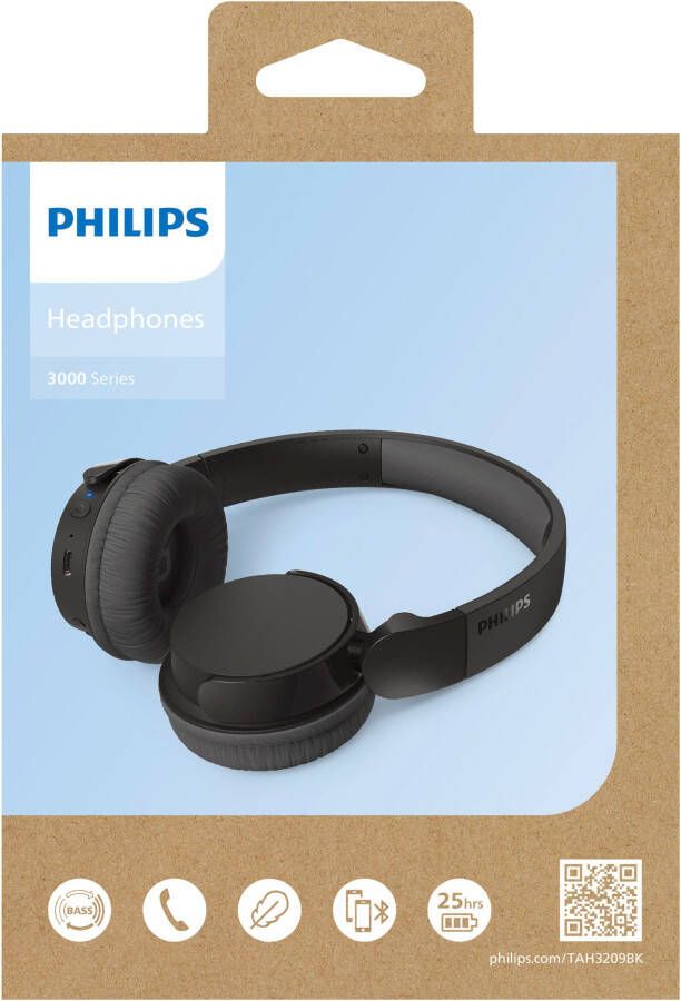 Philips Draadloze hoofdtelefoon TAH3209