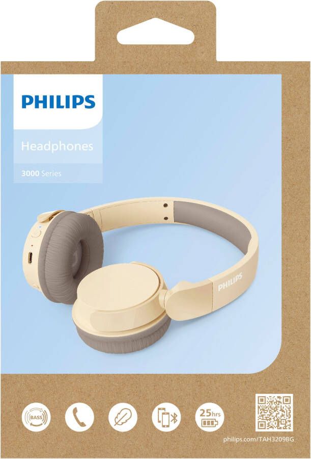 Philips Draadloze hoofdtelefoon TAH3209