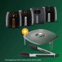 Philips Grillpan-inzet HD9954 01 Snack Profi-Kit Accessoires voor airfryer XXL (3 stuks) - Thumbnail 3