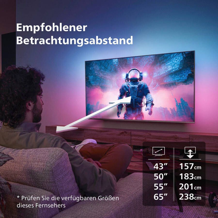 Philips Led-TV 108 cm 43" 4K Ultra HD Smart TV