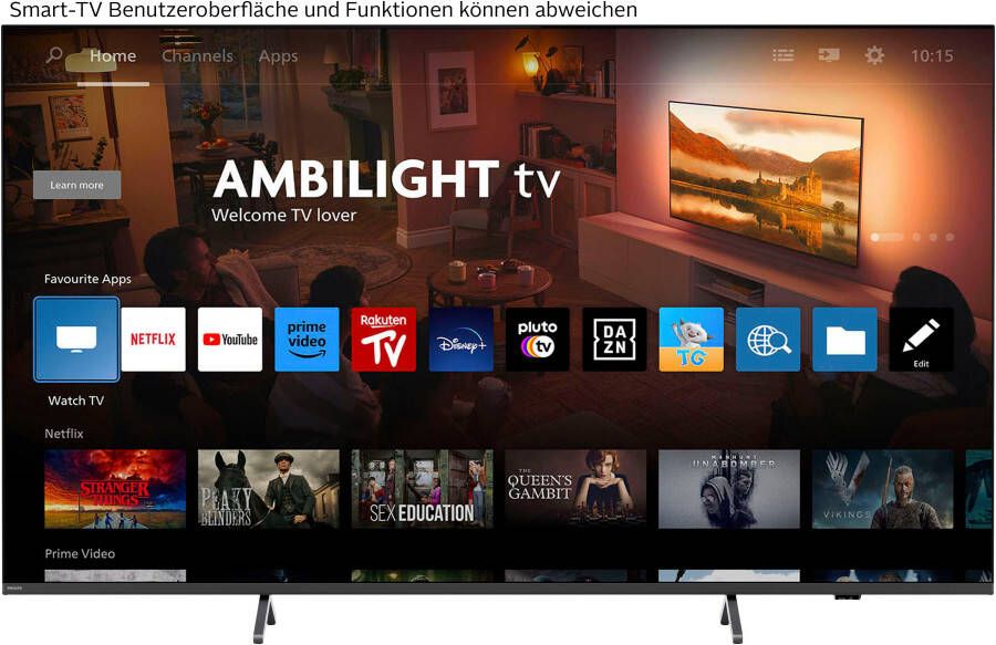 Philips Led-TV 189 cm 75" 4K Ultra HD Smart TV