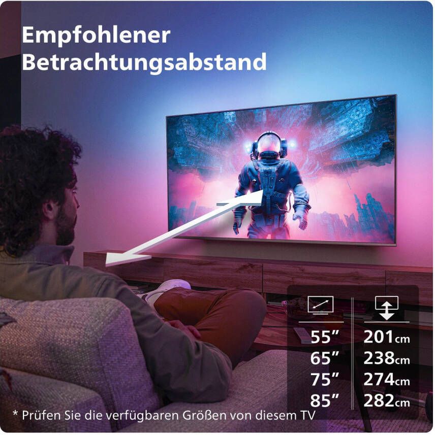 Philips Led-TV 215 cm 85" 4K Ultra HD Smart TV