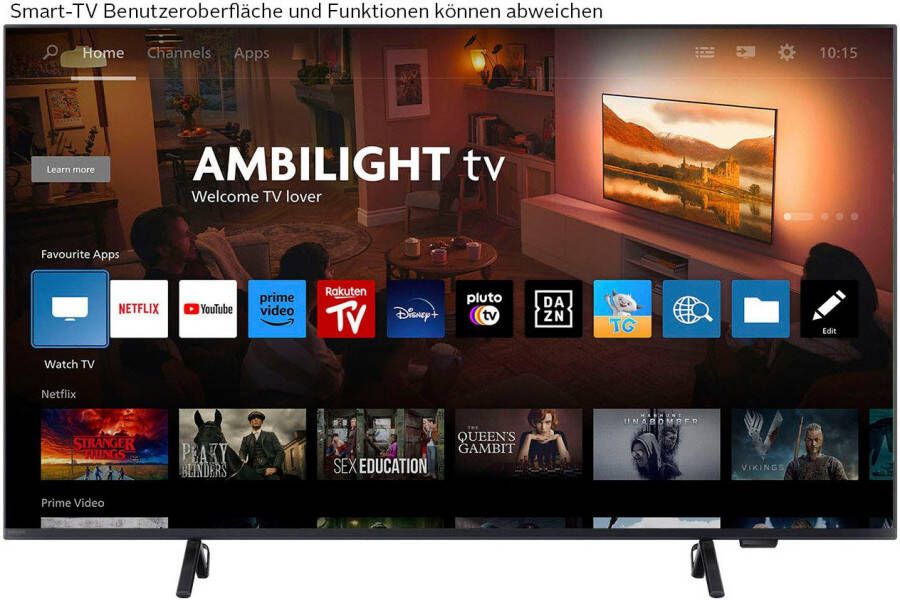 Philips Led-TV 215 cm 85" 4K Ultra HD Smart TV