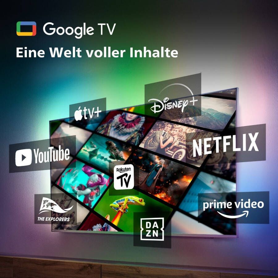 Philips OLED-TV 65OLED808 12 164 cm 65" 4K Ultra HD Android TV Google TV Smart TV - Foto 5