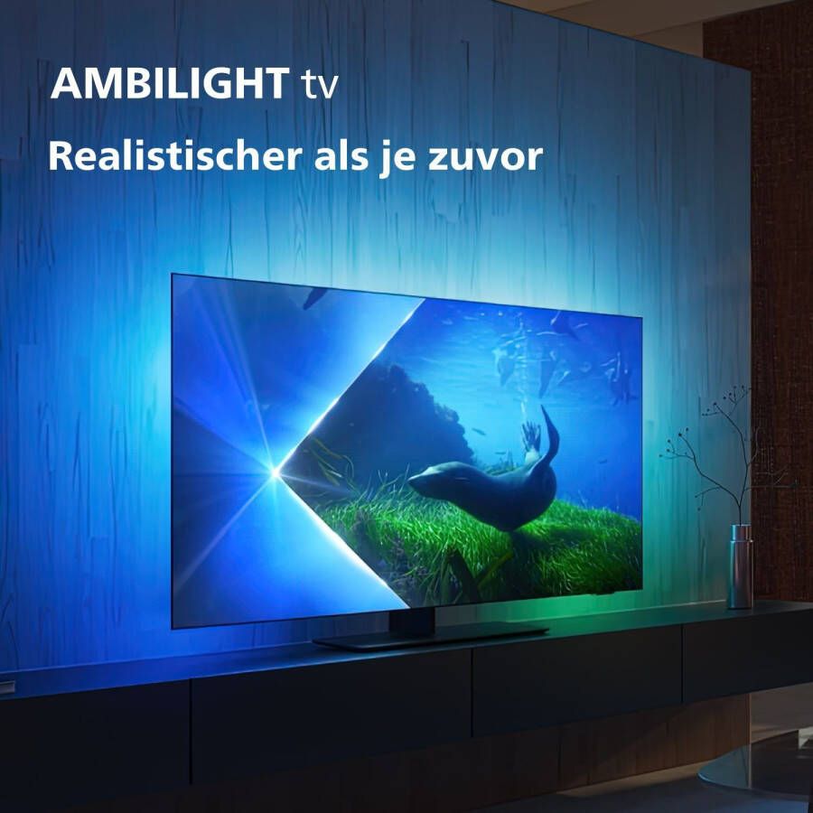Philips OLED-TV 65OLED808 12 164 cm 65" 4K Ultra HD Android TV Google TV Smart TV - Foto 8