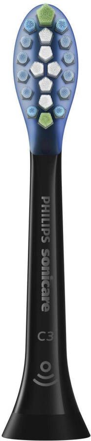 Philips Sonicare Opzetborsteltjes Premium Plaque Defense zwart