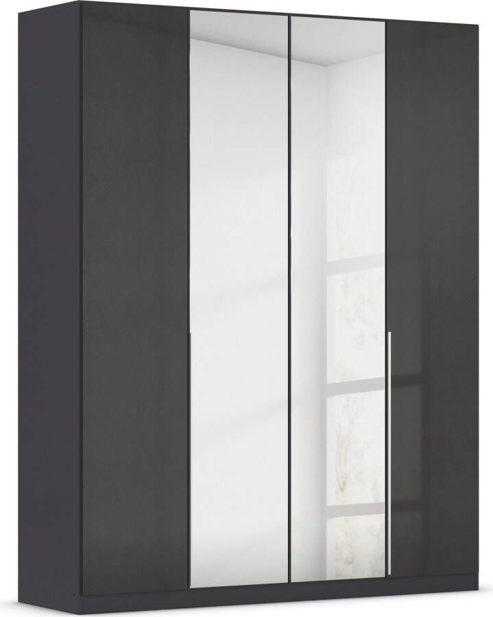 Rauch Draaideurkast Kledingkast kast garderobe AGORDO met decor- of hoogglansfront