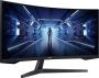 Samsung Gebogen gaming -pc -scherm Odyssey G5 G55T C34G55TWP 34 &apos;&apos; UWQHD SAD 1 MS 165Hz - Thumbnail 8