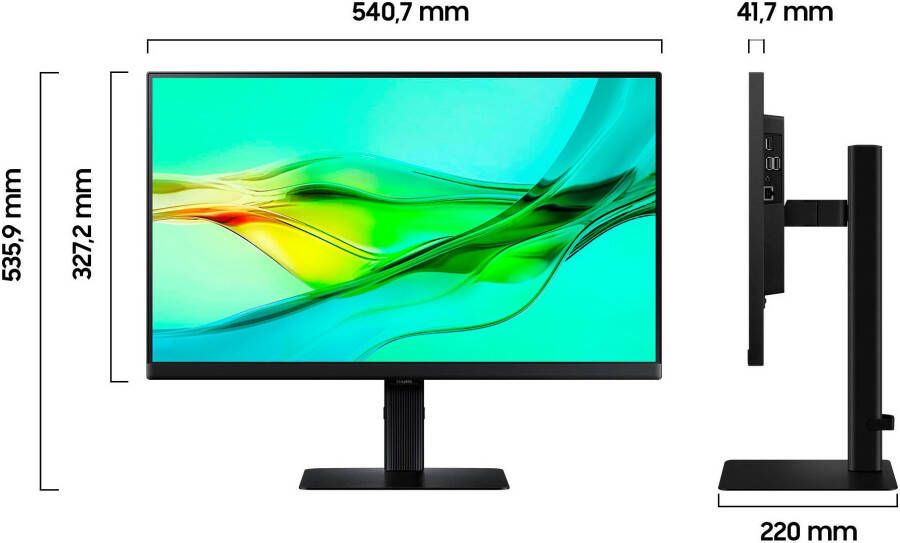 Samsung Ledscherm S24D600UAU 60 cm 24" QHD