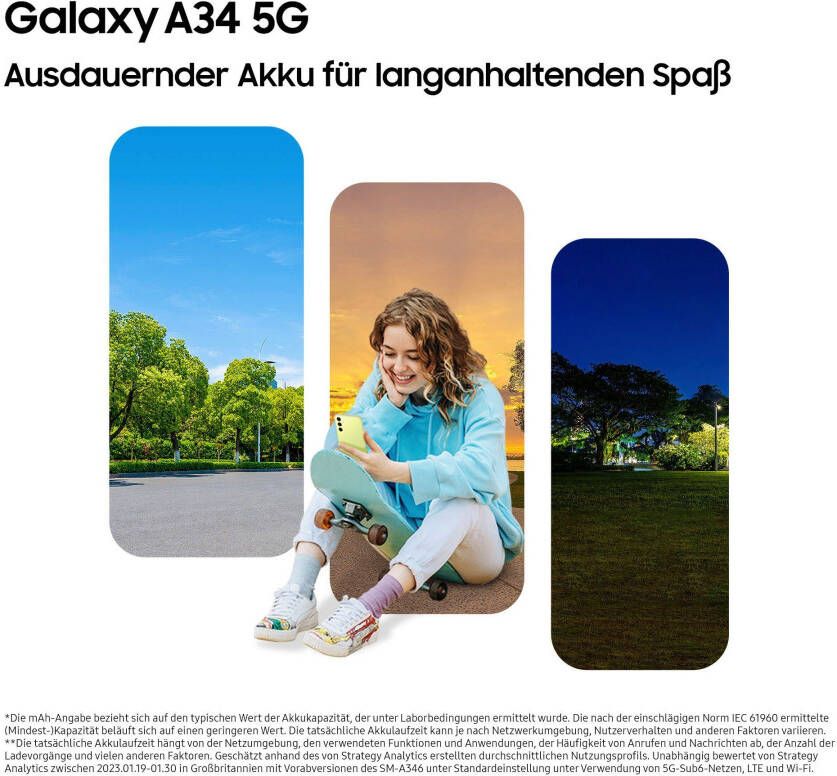 Samsung Smartphone Galaxy A34 5G 128GB