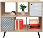 SIT Dressoir Mailbox met decor-oppervlakken in scandi look shabby chic vintage - Thumbnail 4