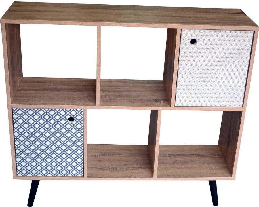 SIT Dressoir Mailbox met decor-oppervlakken in scandi look shabby chic vintage