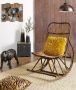 Artistiq Living Artistiq Schommelstoel Rattan Bruin - Thumbnail 9