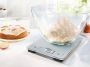 Soehnle keukenweegschaal Page Aqua Proof digitaal waterproof 1 gram nauwkeurig tot 10 kg zilver - Thumbnail 13