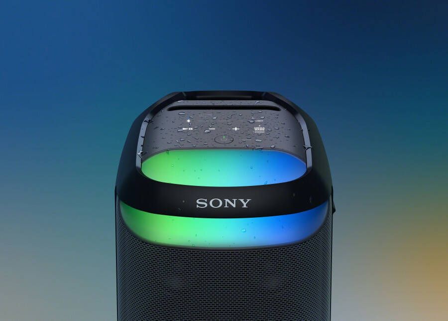 Sony Bluetooth luidspreker XV800 Party speakers luidsprekers batterij die 25 uur meegaat snellaad-functie incl. wieltjes