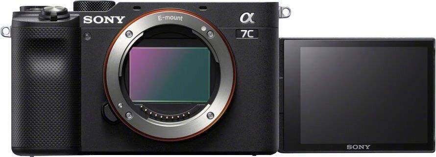 Sony Full-frame digitale camera ILCE-7CLB Alpha 7C E-Mount met SEL2860 FE 28–60 mm F4–5 6 24 2 MP 4K video realtime-AF