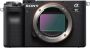 Sony Full-frame digitale camera ILCE-7CLB Alpha 7C E-Mount met SEL2860 FE 28–60 mm F4–5 6 24 2 MP 4K video realtime-AF - Thumbnail 5