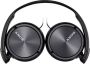 Sony MDR-ZX310AP Zwart | Bedrade koptelefoons | Beeld&Geluid Koptelefoons | MDRZX310APB - Thumbnail 4