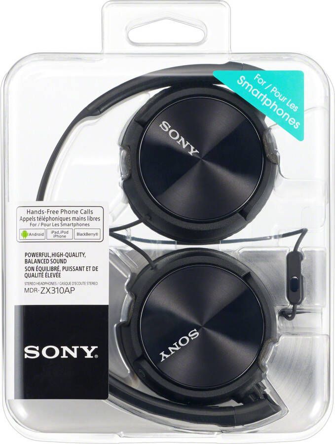 Sony Over-ear-hoofdtelefoon MDR-ZX310AP met headset functie
