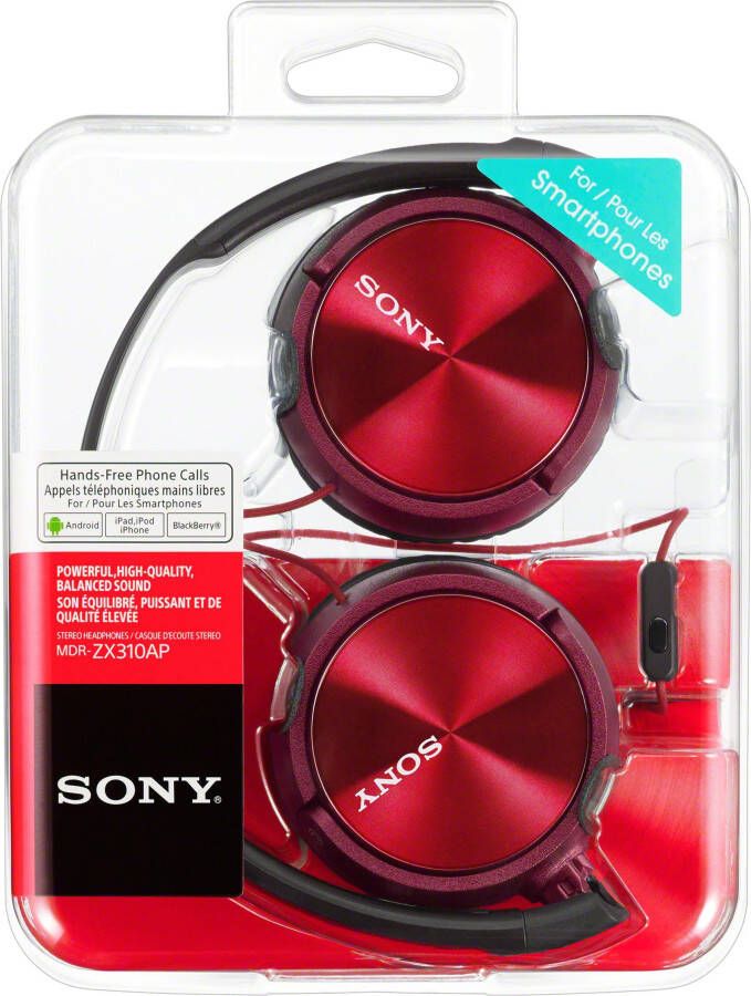 Sony Over-ear-hoofdtelefoon MDR-ZX310AP met headset functie