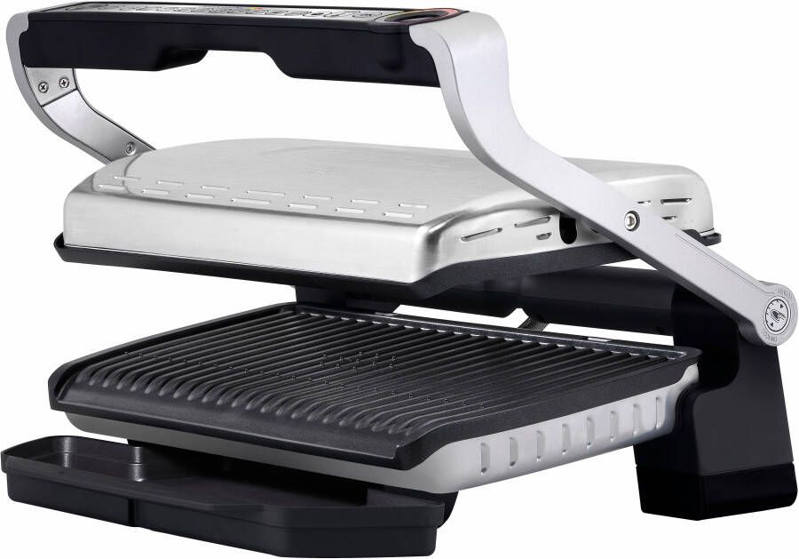 Tefal Contactgrill GC722D OptiGrill+ XL-grilloppervlak extra temperatuurstanden automatische aanduiding van de gaartoestand