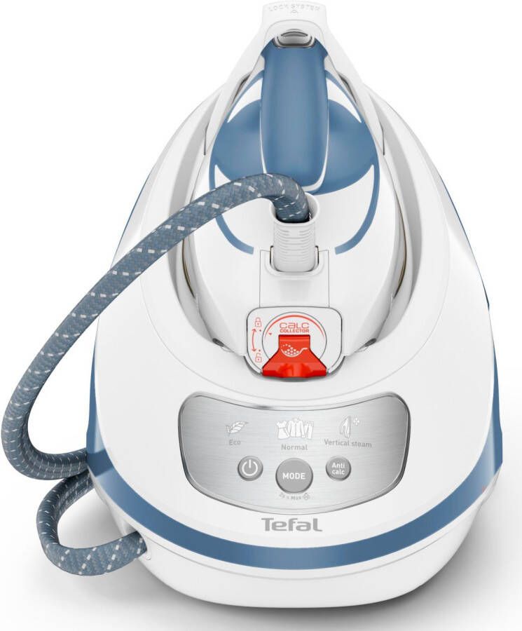 Tefal Stoomstrijksysteem SV9202 Express Protect Pompdruk: 7 5 bar stoomstoot: 520 g min. Stoomopbrengst: 130 g min. Anti-kalk-collector Durillium AirGlide Autoclean-strijkzool