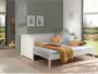 Vipack Bed Pino Hoogslaper LF 90x200 cm uittrekbar tot 180x200 cm uitvoering wit gelakt - Thumbnail 6