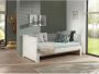 Vipack Bed Pino Hoogslaper LF 90x200 cm uittrekbar tot 180x200 cm uitvoering wit gelakt - Thumbnail 8