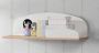 Vipack Kinderrek Kiddy Wandplank gemaakt van grenen MDF onderdelen naar keuze 45 of 65 cm breed - Thumbnail 5