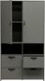 Vtwonen Kledingkast Stage Groen Hout 185x103x40cm (hxbxd) Vt Wonen - Thumbnail 4
