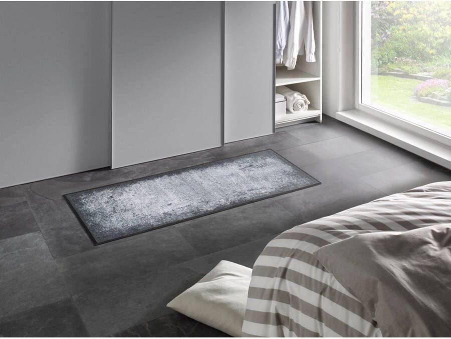 Wash+dry by Kleen-Tex Vloerkleed Shades of Grey antislip wasbaar woonkamer