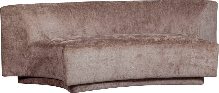 BePureHome Popular 2-zits Bankje Polyester Taupe 72x215x97